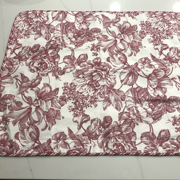 Waverly Floral Toile European Sham - Picture 3 of 9